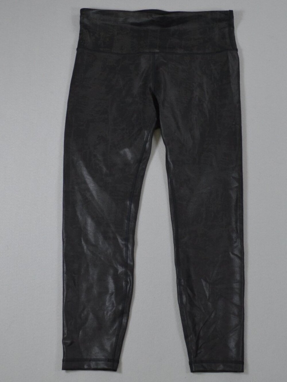 Lululemon Wunder Train High Rise Tight 25 Matte Foil Black Size 10
